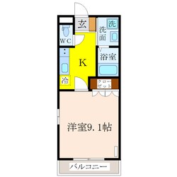 渡瀬駅 徒歩26分 2階の物件間取画像